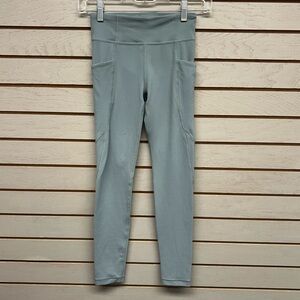 Athleta Girl Seafoam Leggings Sz M/8-10